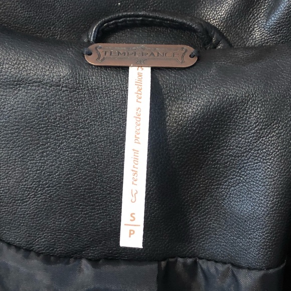 Faux Leather Jacket - Picture 3 of 3